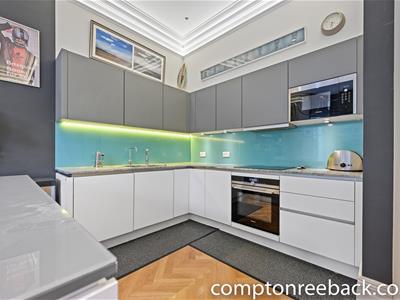 Open plan kitchen